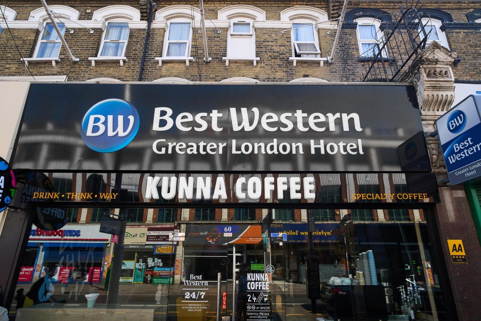 Best Western Greater London Илфорд Экстерьер фото